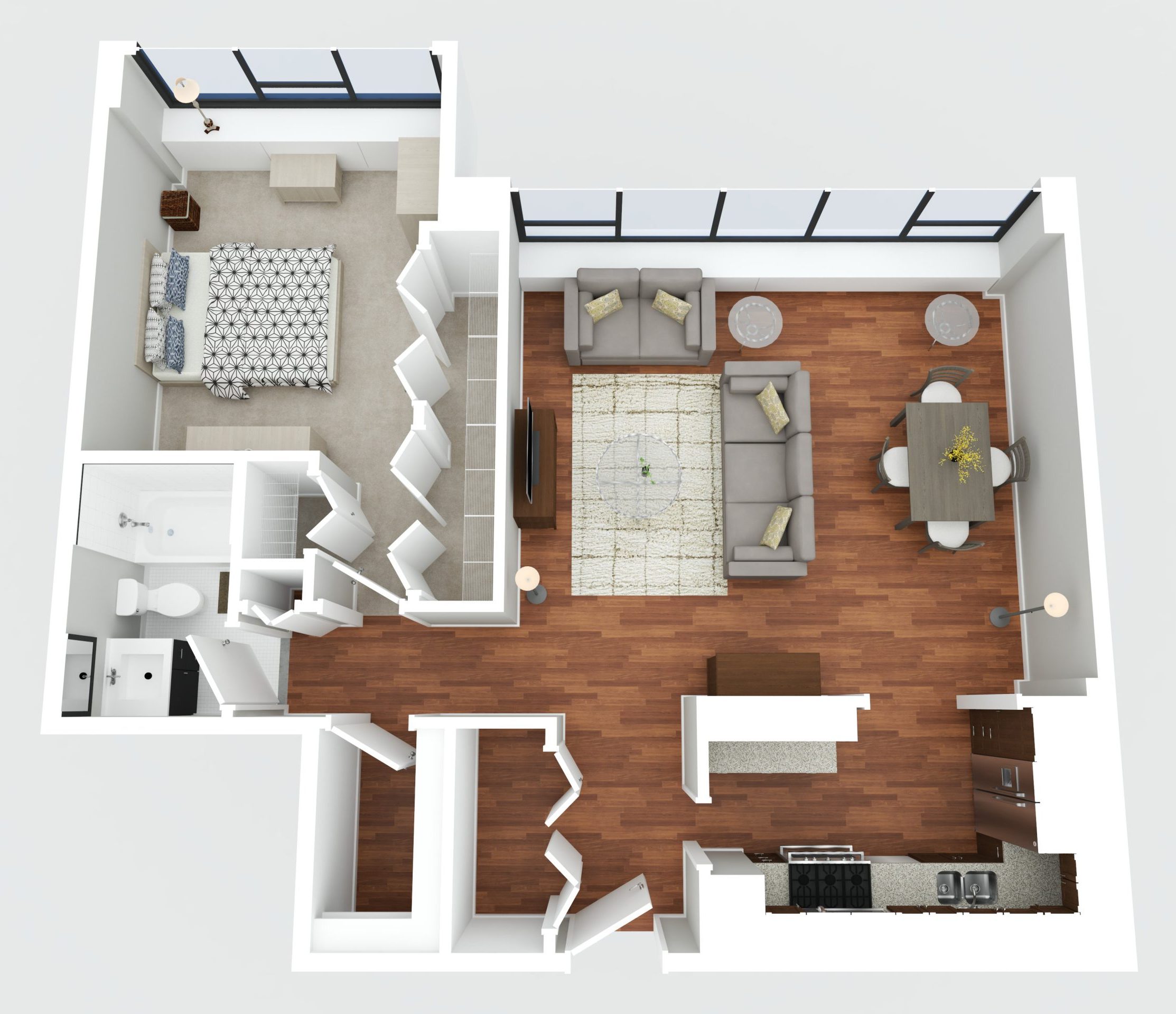 Sample 3D Floor Plan